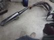 Auspuffanlage Kawasaki ZZR1100D linker Auspuff mit Kr�mmer gebraucht KHIK305.